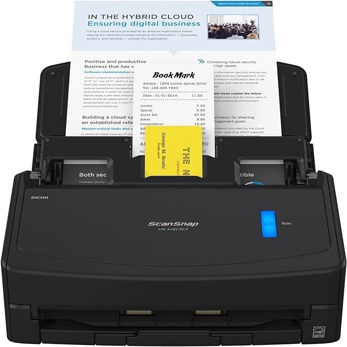 Rosehill Online Auctions ScanSnap® iX1400 HighSpeed Colour