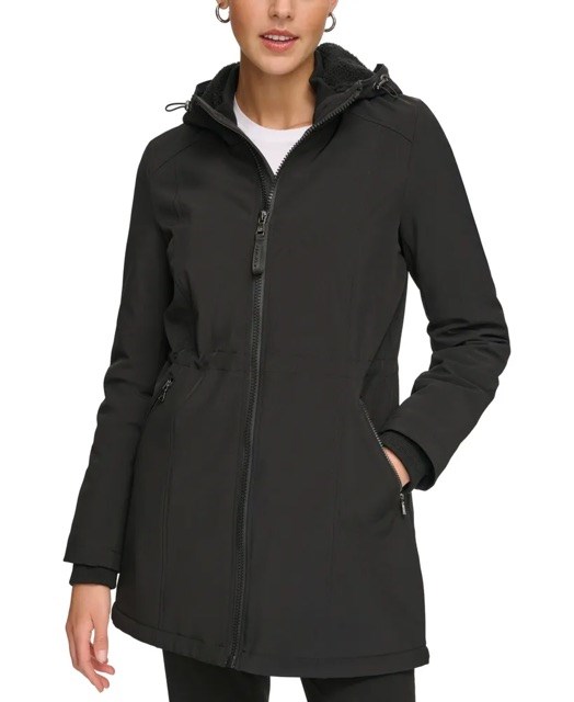 Rosehill Online Auctions Calvin Klein® Womens Hooded FauxFurLined