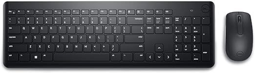 Rosehill Online Auctions DELL Wireless Keyboard And Mouse Black